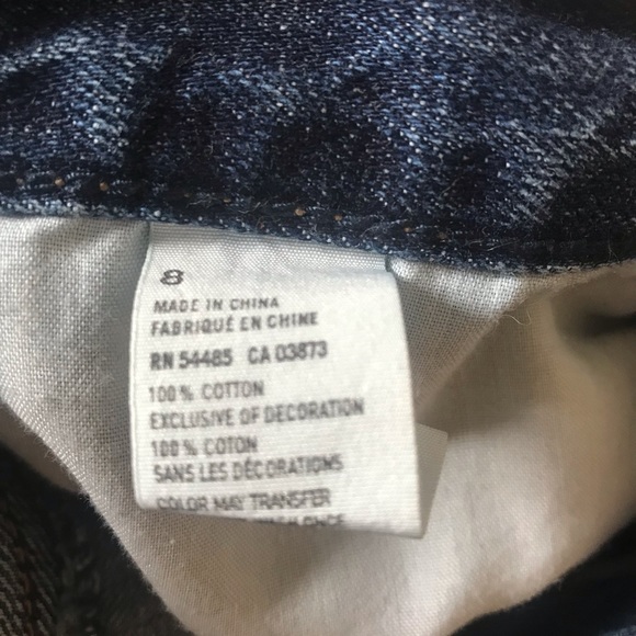 American Eagle Distressed Cut-Off Denim Shorts - Picture 6 of 6